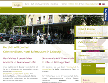 Tablet Screenshot of cafedankl.at